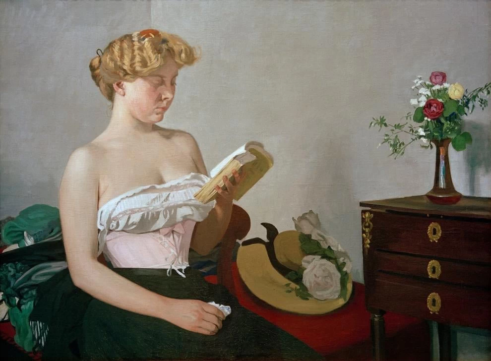 Félix Vallotton - 249, La lettura, Bern, Kunstmuseum